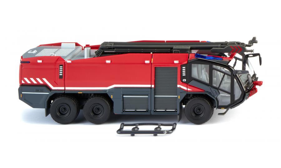 1:87 工程塑料模型WIKING 机场消防车6x6 FLF 卢森堡亚美洲豹