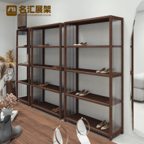 Bag display rack clothing store display shelf shelf jewelry jewelry commercial live room clothes and shoes display cabinet