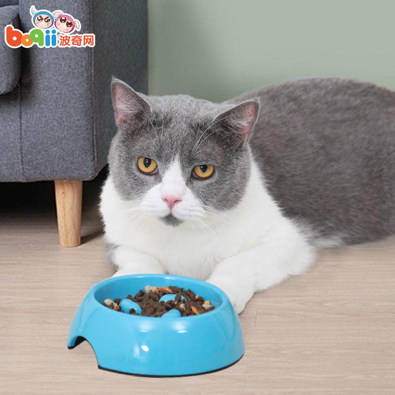 Porch net Hup Slow Food Bowl Slow Eating Basin Teddy Dogs Anti-Choke Dog Bowl dog Dog Food Basin Cat Bowl Pet Bowl