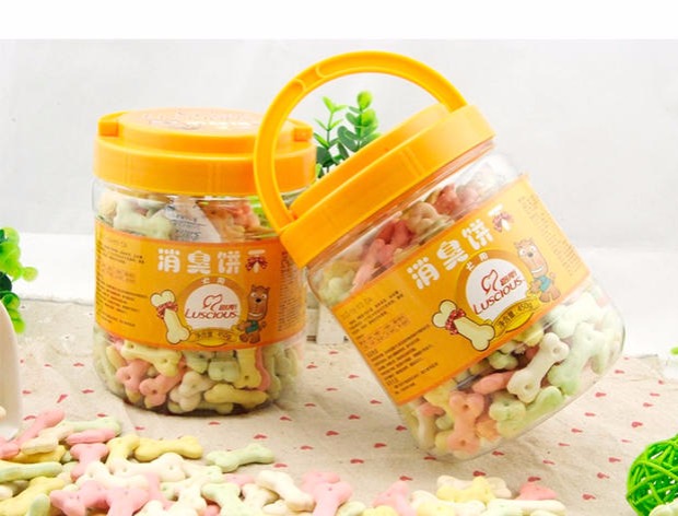Pocci Net Dog Snack Dog Bánh quy Luss Khử mùi khử mùi Bánh quy 450g Chó con Chó trưởng thành Teddy Dog Molar Đồ ăn nhẹ - Đồ ăn vặt cho chó hạt thức ăn cho chó