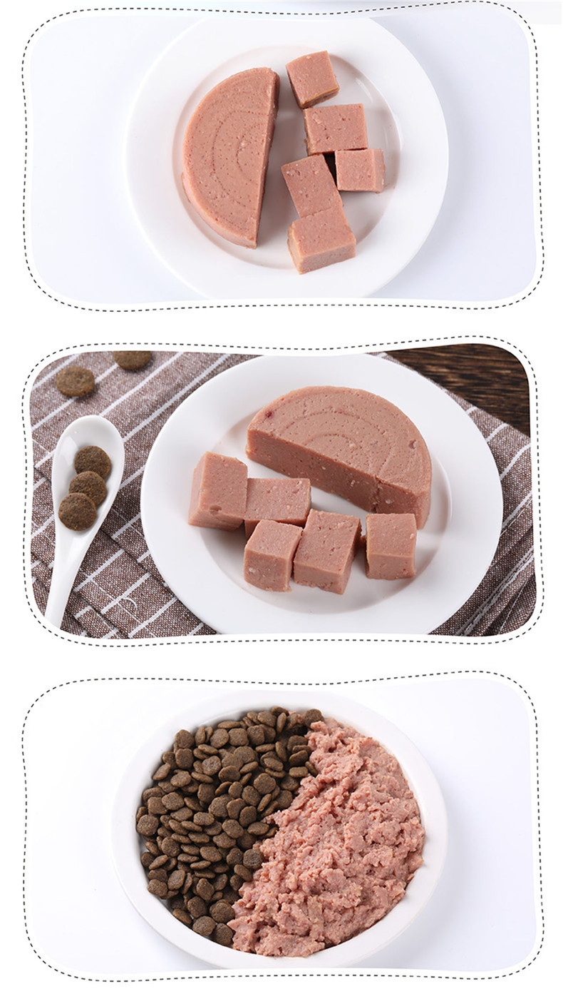 Pocci Net Thịt bò nghịch ngợm Mousse Dog đóng hộp 95g * 12 lon VIP Teddy Pet Dog nhiều hương vị hạt nutrience