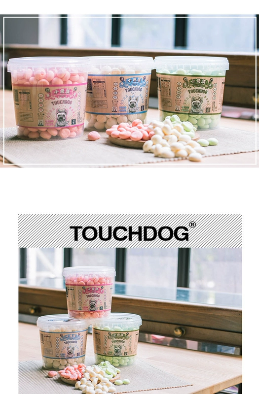 Pocci Net Nó đóng hộp Bánh quy chó 210g Pet Dog Khử mùi Cookie Teddy Dog Snacks Cookies Pet Snacks