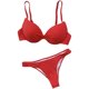 New bikini ຫາດ ຊາຍ ສີ ແຂງ ຊຸດ swimsuits swimsuit ຫະ ພາບ ເອີ ຣົບ ແລະ ອາ ເມລິ ກາ ຊຸກ ຍູ້ ໃຫ້ ເຖິງ ຊຸດ swimsuit underwire sexy