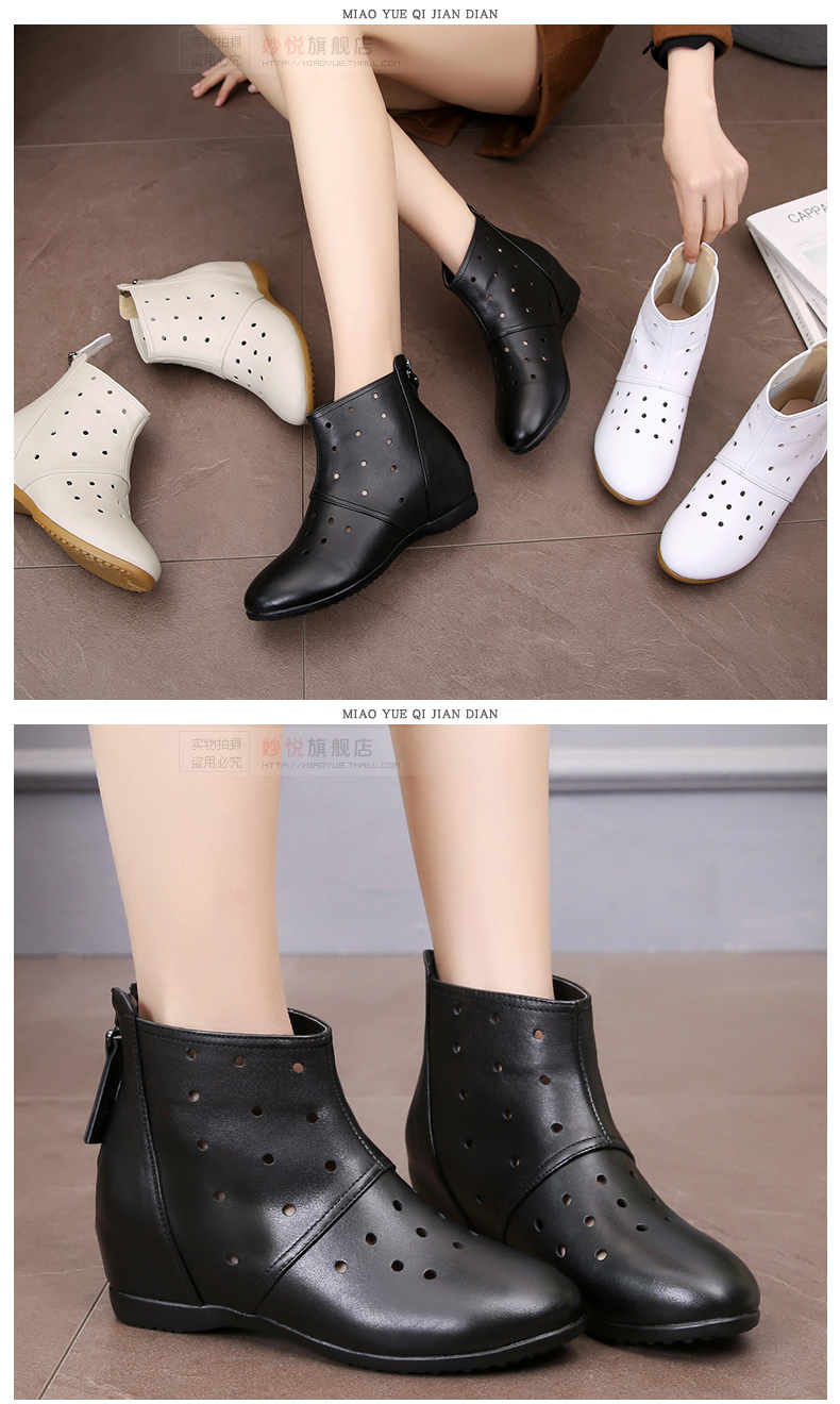 Giày cao cổ nữ 2019 mới mùa xuân và mùa thu - Giày ống boot cổ cao