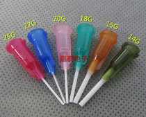 Dispensing machine Needle Needle nozzle plastic PP flexible dispensing needle gluing syringe needle dispensing consumables