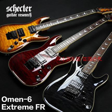 Schecter Omen-6 Extreme FR Double Rock 24 Main Sound Professional Heavy Metal Electric Guitar Set