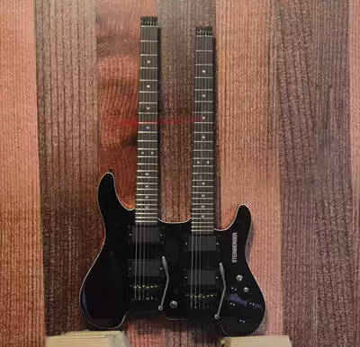 Steinberg headless electric guitar Huang Guanzhong double headed electric guitar double neck electric guitar double rocking electric guitar