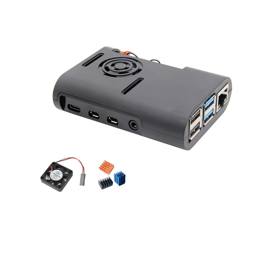 Raspberry Pi 4B ABS Case Raspberry pi4 Generation Box 3B Generation B Type B - 2 DB Plastic Shell