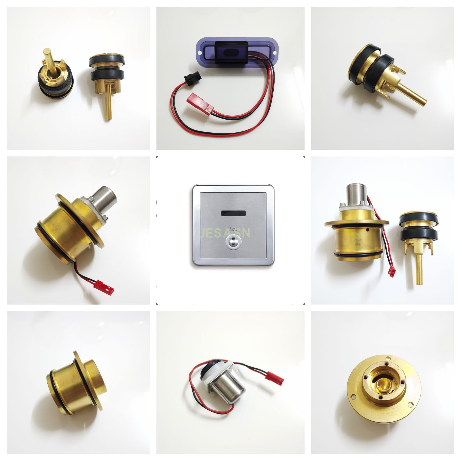 Adapted ROCA Lok Home Toilet Squatting Sensor Flusher Induction Window Solenoid Valve Fire Valve Core Copper Valve Sleeve Breadboard 