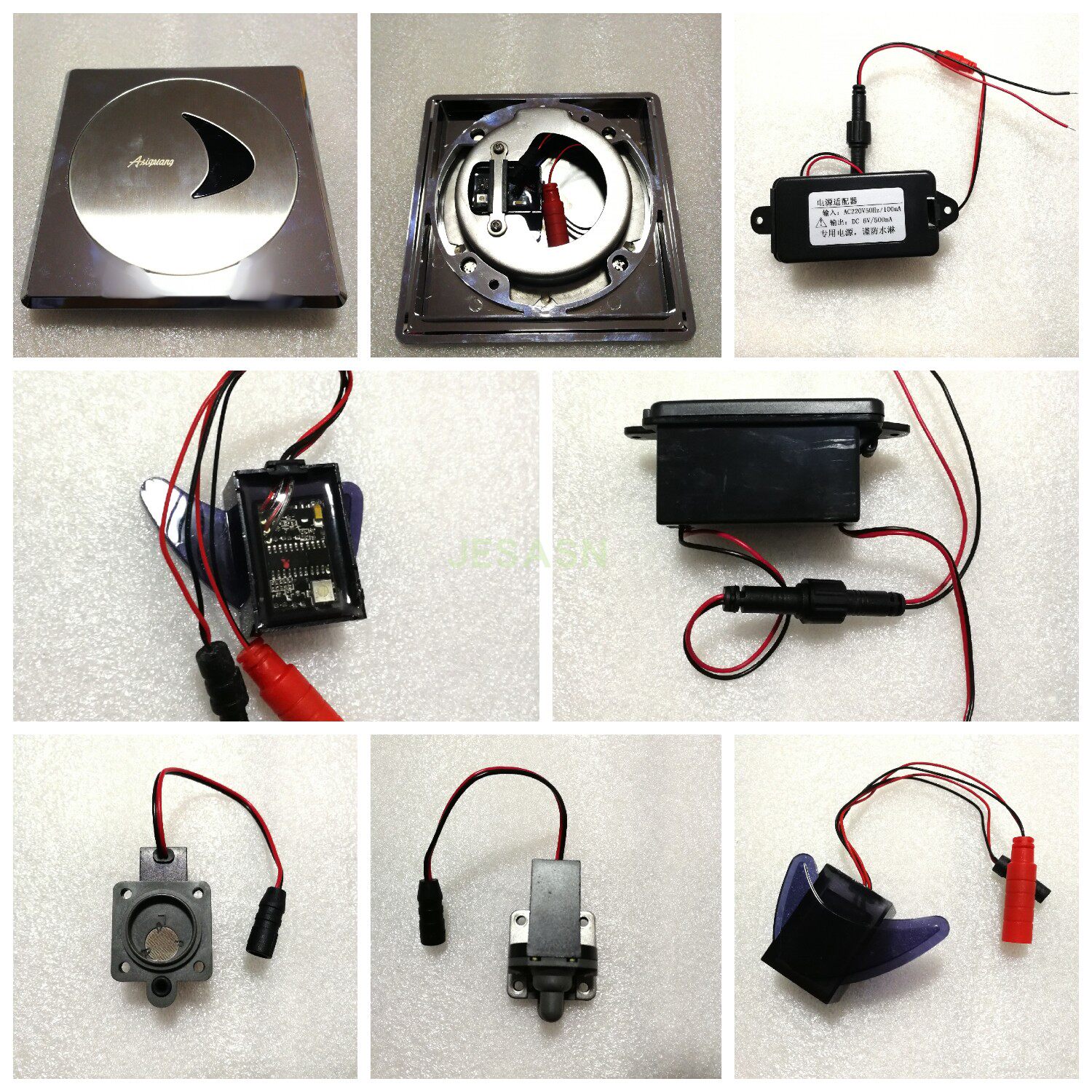 Asgran urinal sensor GL-313 repair accessories panel assembly induction window solenoid valve transformer