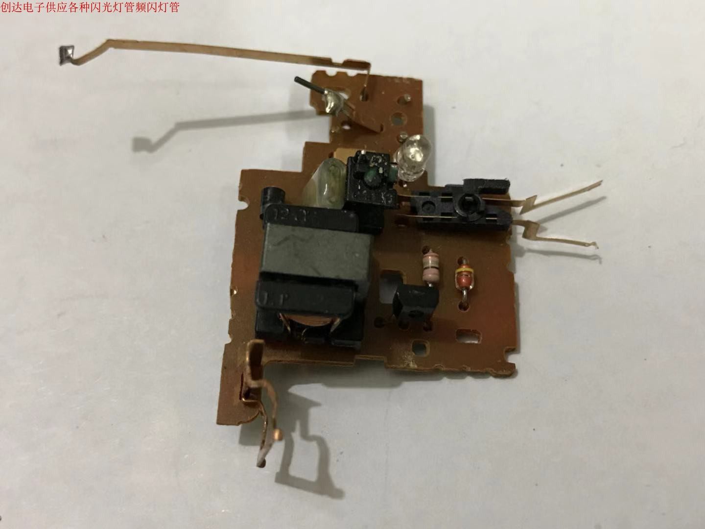 Camera Flash Circuit Board 1 5V Booster with LED Voltage Indicator