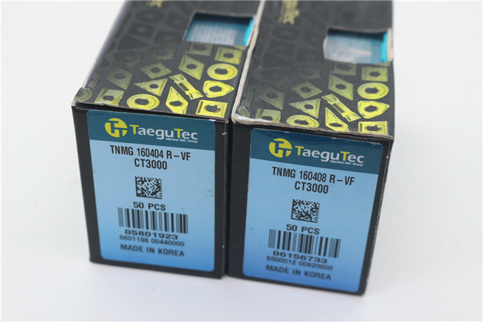 Taegutec Teguc Numerical Control TNMG160408R-VF TNMG160408R-VF TNMG160404R-VF TNMG160404R-VF CT3000