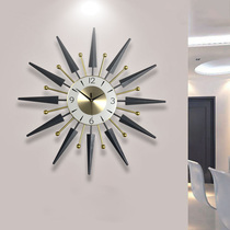 Nordic style living room dining room wall decoration pendant Wrought iron wall hanging entrance wall hanging wall Modern simple wall hanging decoration