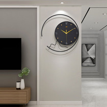 New Chinese background wall light luxury decoration pendant Wall wall hanging accessories creative living room dining room entrance wall decoration