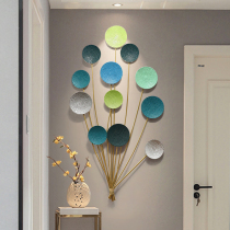 Porch wall decorations pendant iron background creative hot air balloon wall decoration modern living room wall decoration