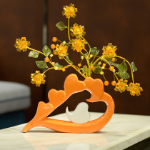 Creative home desktop furnishings living room modern simple housewarming New Home personality crafts wine cabinet decorations ornaments