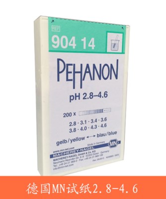 German MN test paper 90414 pH PEHANON detection test strip 2 8-4 6PH test strip