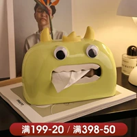 Beihamei Ins Sdizy Wind Monster Ceramic Compue Box Home Living Coffee Table Стол столика высокая стоимость рисование картон