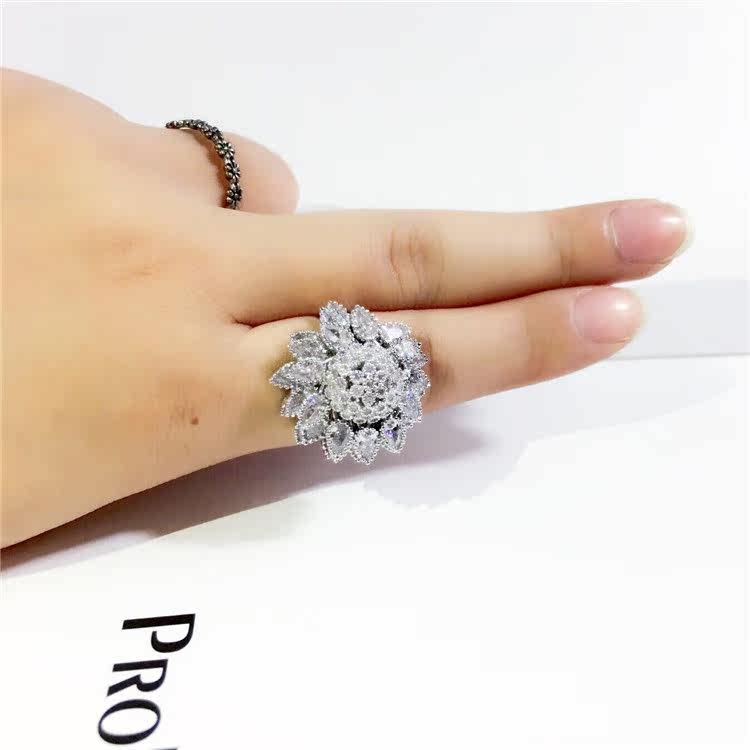 Bague Femme OTHER   en Zircon naturel - Ref 3087472 Image 8