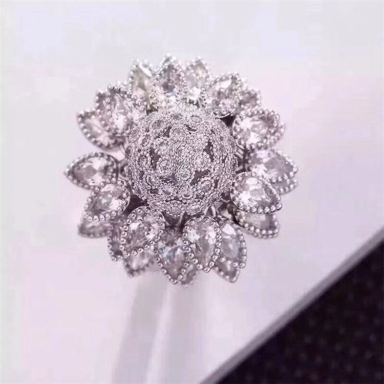 Bague Femme OTHER   en Zircon naturel - Ref 3087472 Image 5