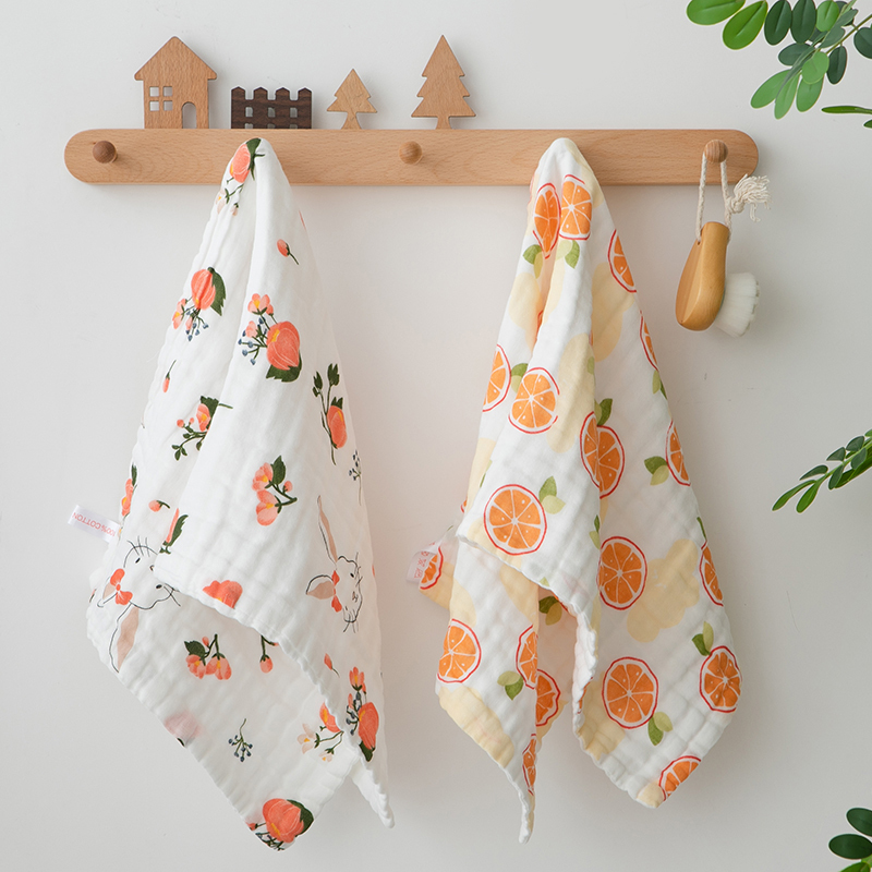 Towel for Face Washing Pure Cotton Household Absorbent and Lint-Free Adult High-End Gauze Double-Sided Men's and Women's Bath Towel