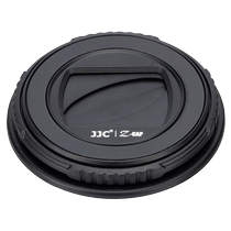 JJC suitable for Sony ZV-1F lens cover Sony Vlog camera ZV1F lens protective cover rotating opening and closing magnetic suction black anti-loss digital accessories