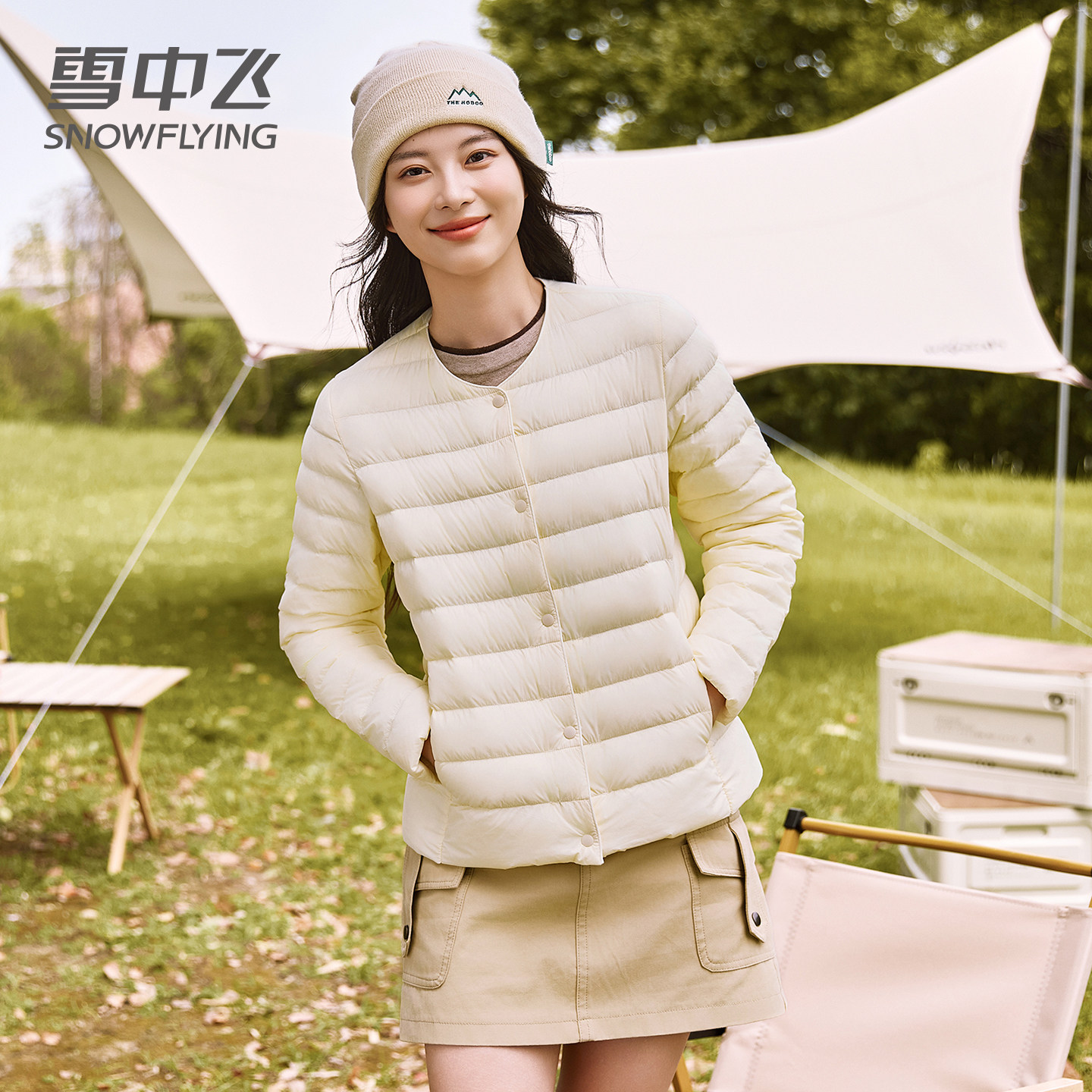 Snowflake レディース 2025 新スタイル ラウンドネック スリムフィット スタイリッシュ インナーウェア ベスト 軽量ダウンジャケット