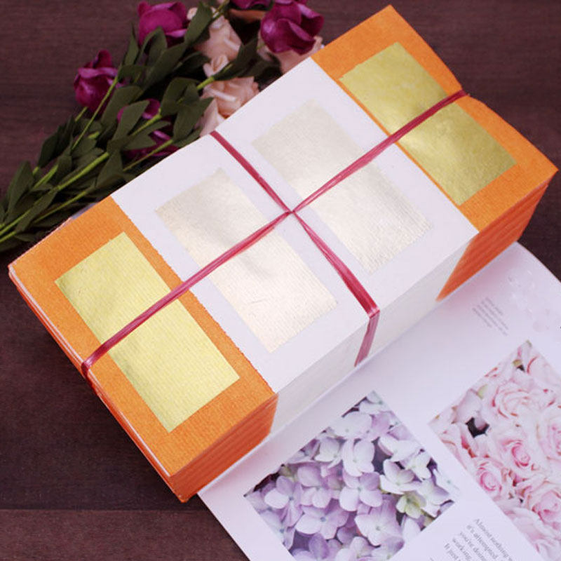 Chaoshan hand-printed public paper Qingming Festival money paper pure tin foil lead-free money large four-point gold and silver money