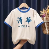 Летняя футболка для мальчиков, детская летняя одежда, подходит для подростков, короткий рукав