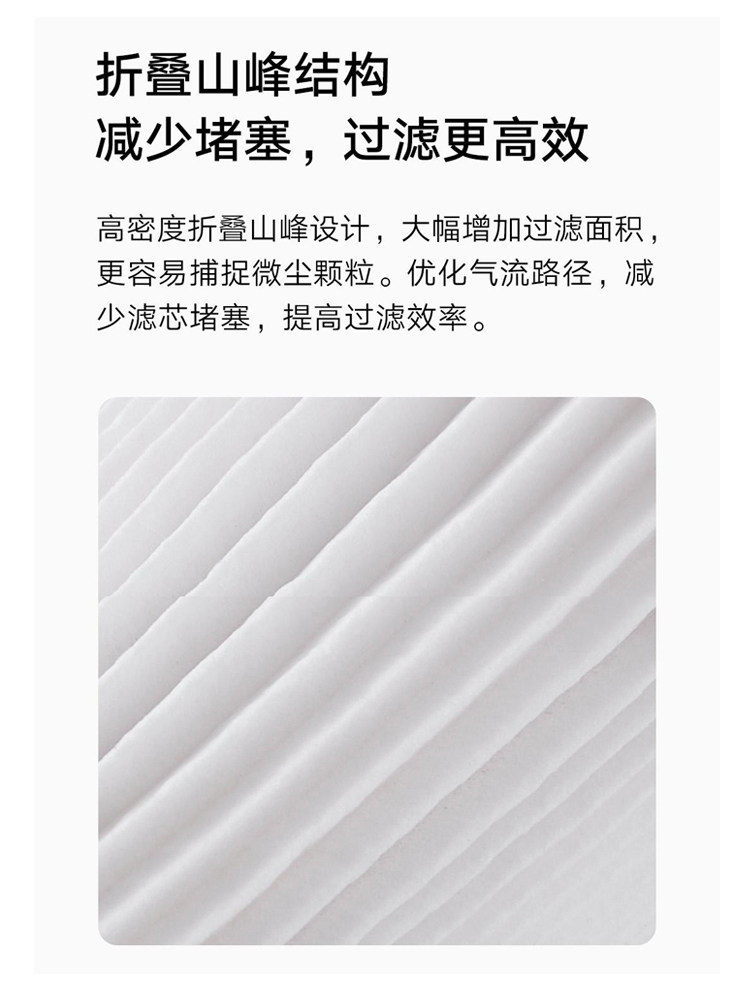 Mijia Mite Remover 2 Pro Filter Element (Pack of Two) Fine Filter Dust Filter Efficient and Environmentally Friendly