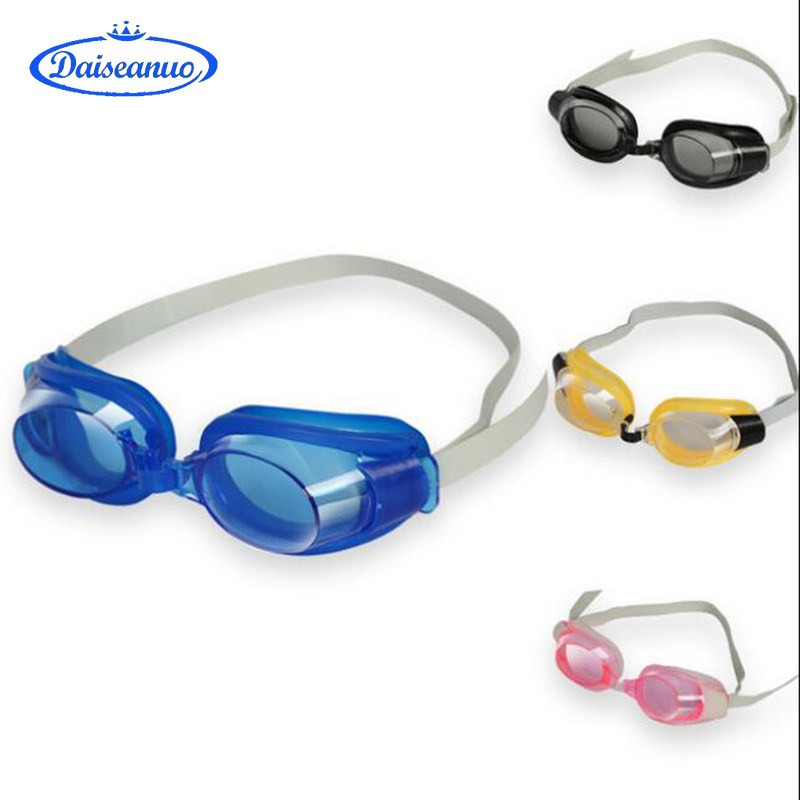 Daiseanuo swimming glasses HD anti-fog swimming diving adjustable for male and female adult children universal nose clamping earplugs