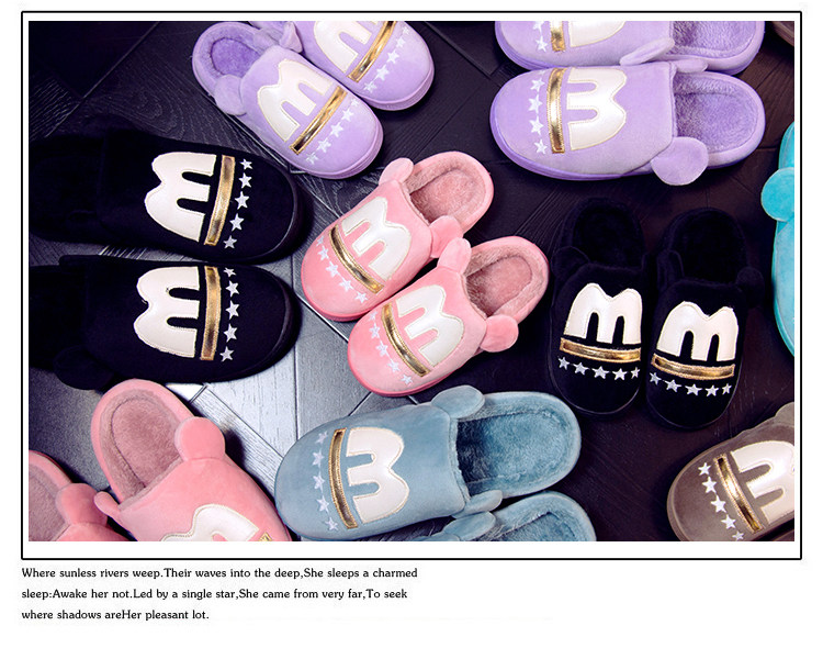 Pantoufles enfants en suède pour hiver - Ref 986593 Image 19