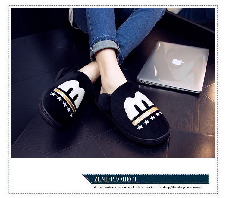 Pantoufles enfants en suède pour hiver - Ref 986593 Image 23