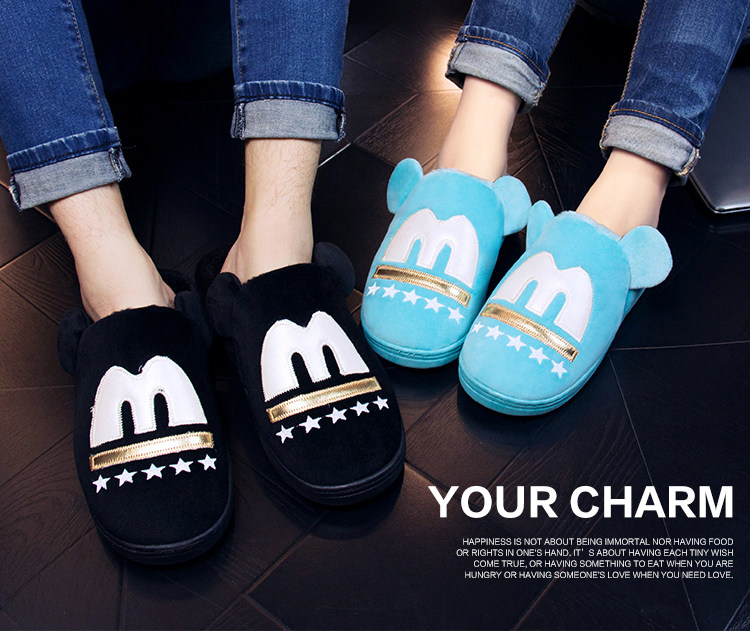 Pantoufles enfants en suède pour hiver - Ref 986593 Image 12