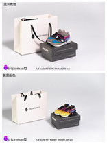 Pick up the single Trickyman12 1 6 Soldiers Sneakers 997 Bayou Blue Grey Yellow Black Fit Color