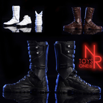 Pick up NRtoys 1 6 male soldiers occasionally with NR05 military sci-fi combat mountaineering shoes boots