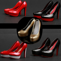 Spot 1:6 soldiers female dolls increased high heels suitable Phicen full plastic steel bone female body body