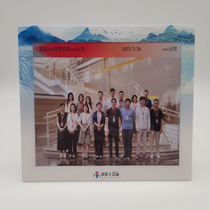 High-end three-dimensional grain acrylic State corporate photo frame customized pendulum table companion courtesy factory Huawei