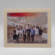 High-end three-dimensional grain acrylic State corporate photo frame customized pendulum table companion courtesy factory Huawei
