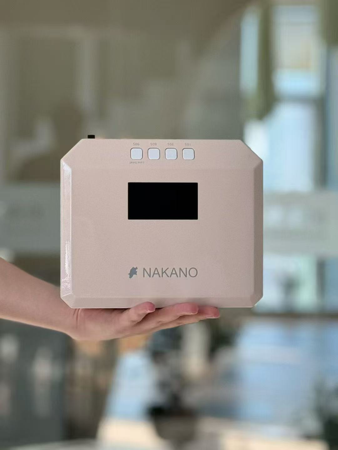 Nakano new purple nail lamp 🌟 Uv/led sensor light therapy handy