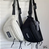 Брендовая японская нагрудная сумка, сумка через плечо, универсальная вместительная и большая поясная сумка для велоспорта, в японском стиле, в корейском стиле