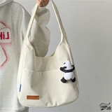 Брендовая японская демисезонная универсальная вместительная и большая сумка на одно плечо, Южная Корея