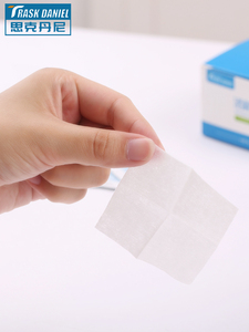 4.8元包邮  TRASKDANIEL 思克丹尼 一次性酒精棉片 3*6cm 100片