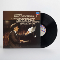 Black Glue 12 "LP Classical Music Brahms Piano Concerto NO 2 Second-hand Record