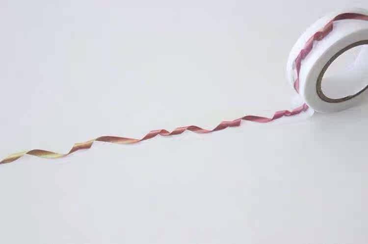 Japan's wrappé two annual ribbon of love and paper adhesive tapes for the circulation of hand books