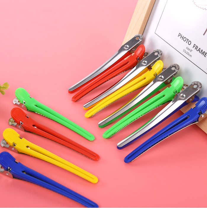 Disc Hair Partition Duckbill Clip Makeup Tool Big tip Mouth hair clip Gooet Wig Styling Curly Hair Styling curly hair clip