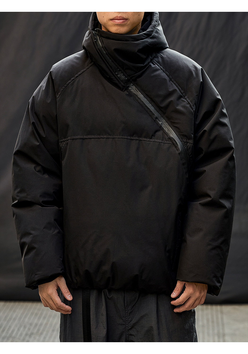 Winter Ski Parka Jacket Men Women Fashion Loose Padded Cotton Hooded Jacket Cityboy Streetwear Hoody Parkas Coat Outerwear