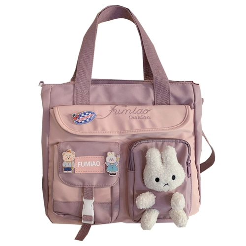 Брендовая универсальная японская вместительная и большая сумка через плечо, Южная Корея, в японском стиле