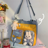 Синие румяна, с медвежатами