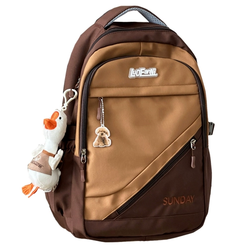 Вместительный и большой брендовый универсальный ранец для путешествий, сумка через плечо, рюкзак, в американском стиле, для средней школы, подходит для подростков, подходит для студента